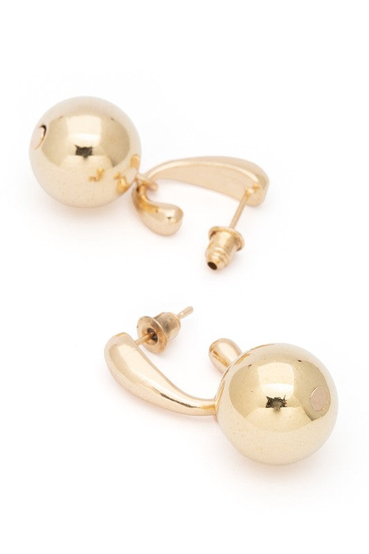 Dangling Bead Fashion Earrings