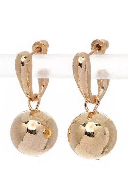 Dangling Bead Fashion Earrings