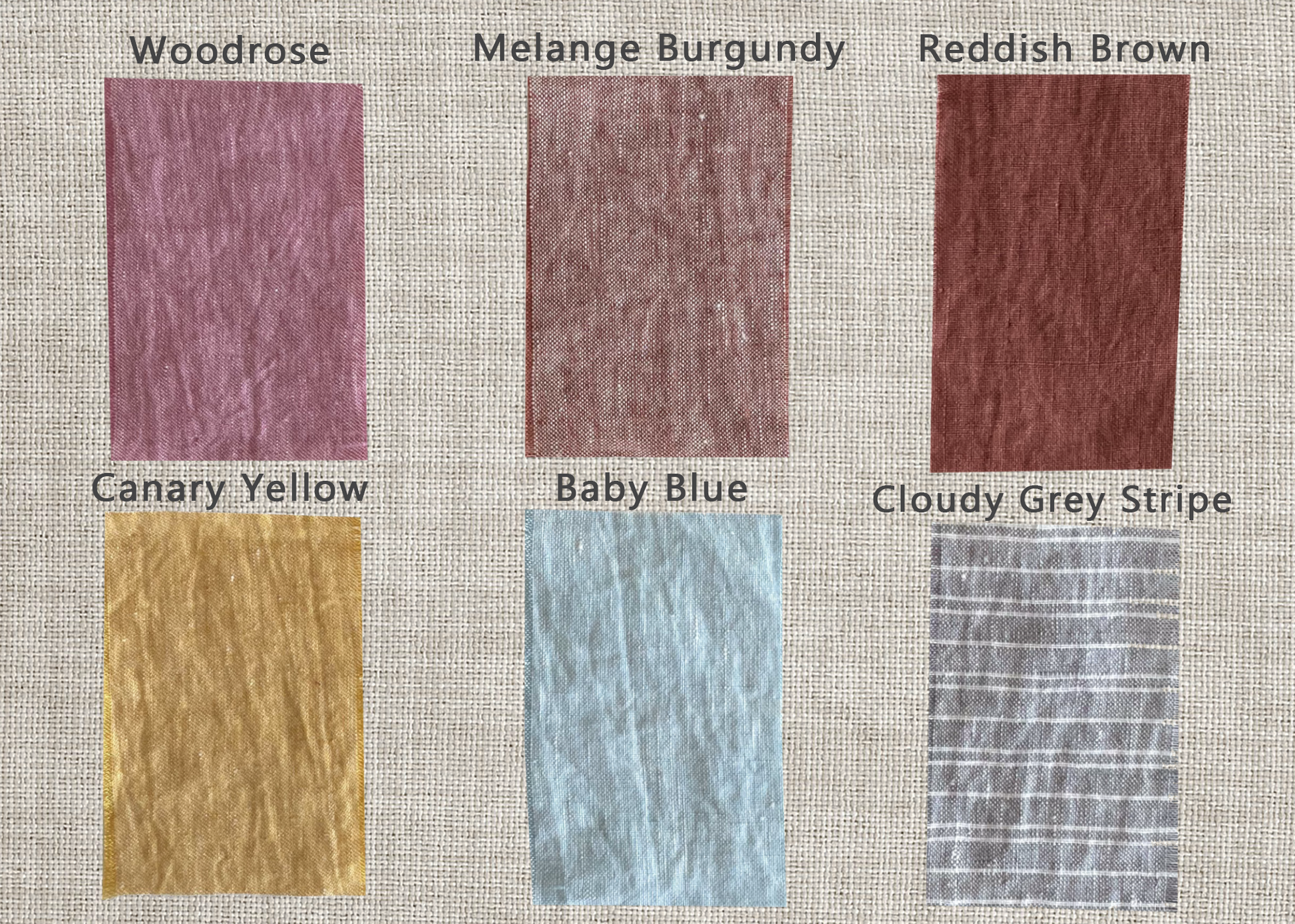 Linen scarves
