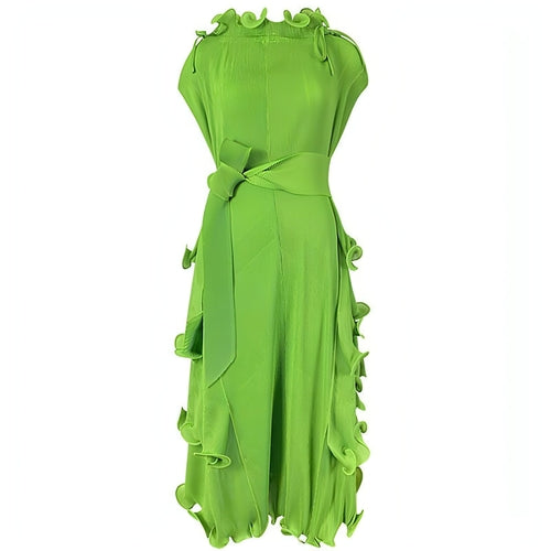 Short Sleeve Pleated Design Affordable Luxury Fashion