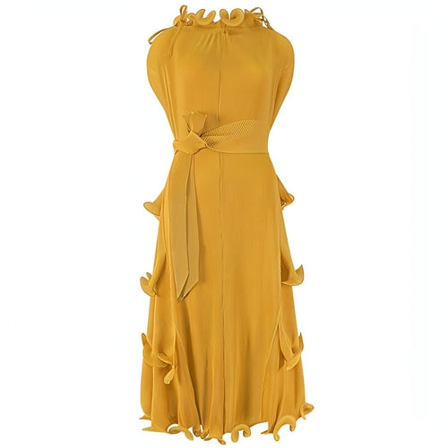 Short Sleeve Pleated Design Affordable Luxury Fashion