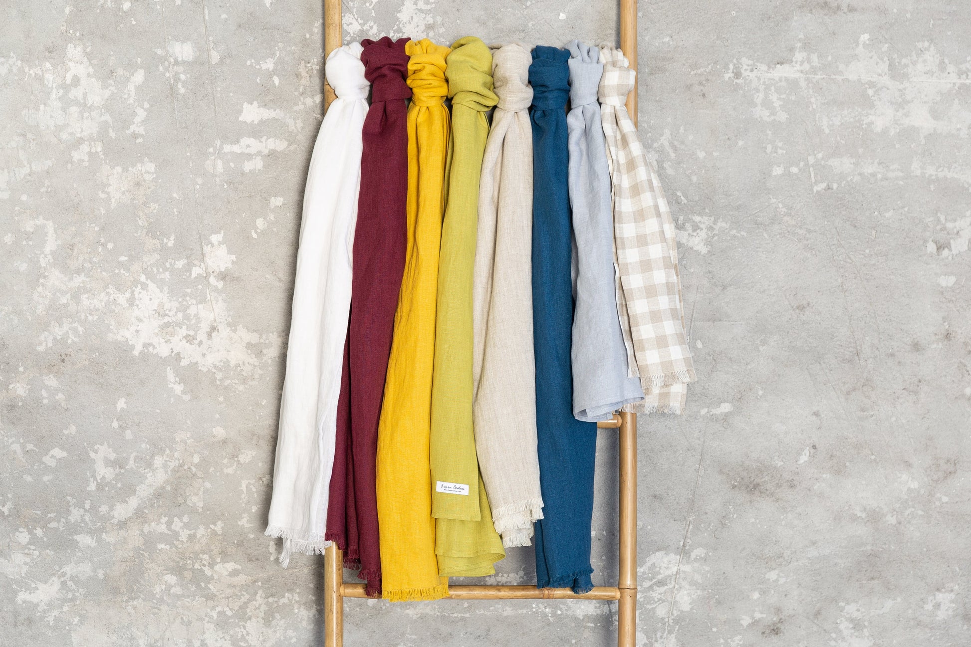 Linen scarves