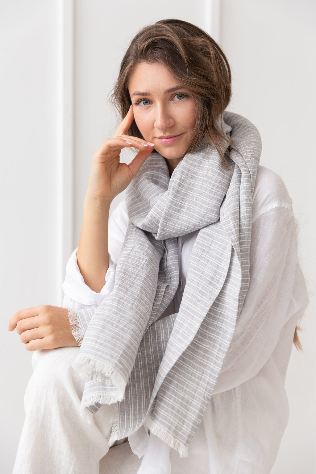 Linen scarves