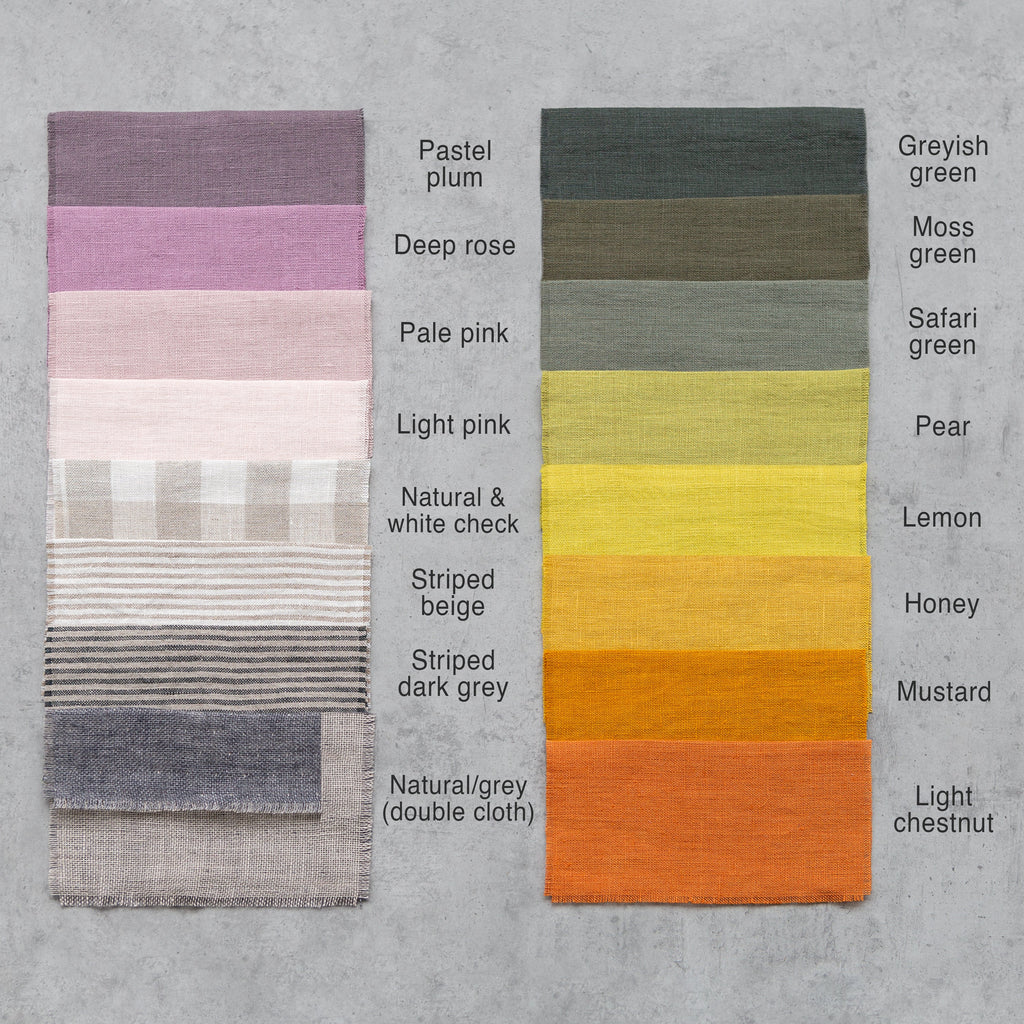 Light Grey linen scarf