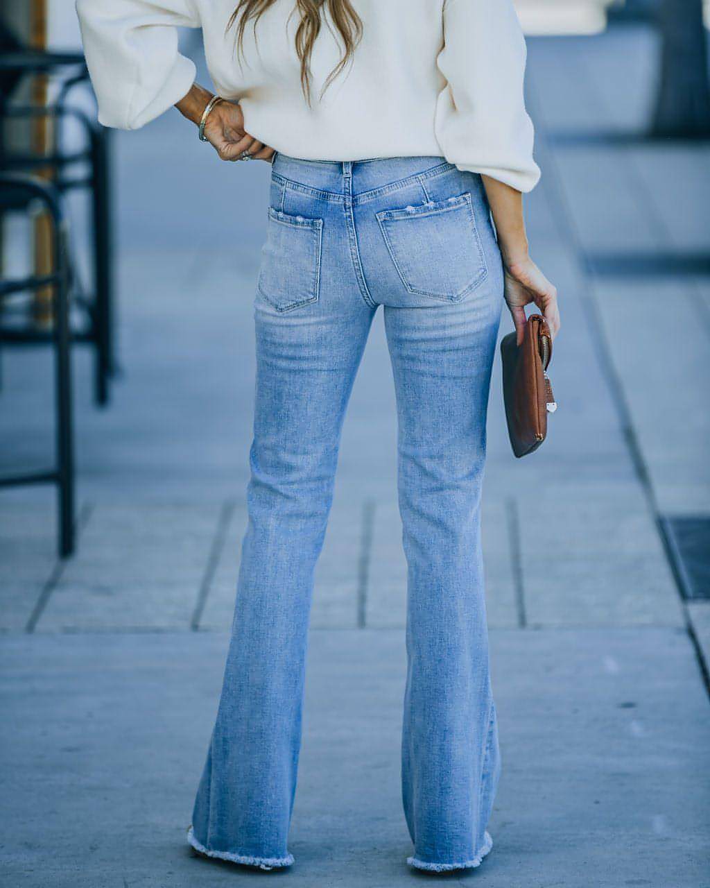 Slim-fit Washed Denim