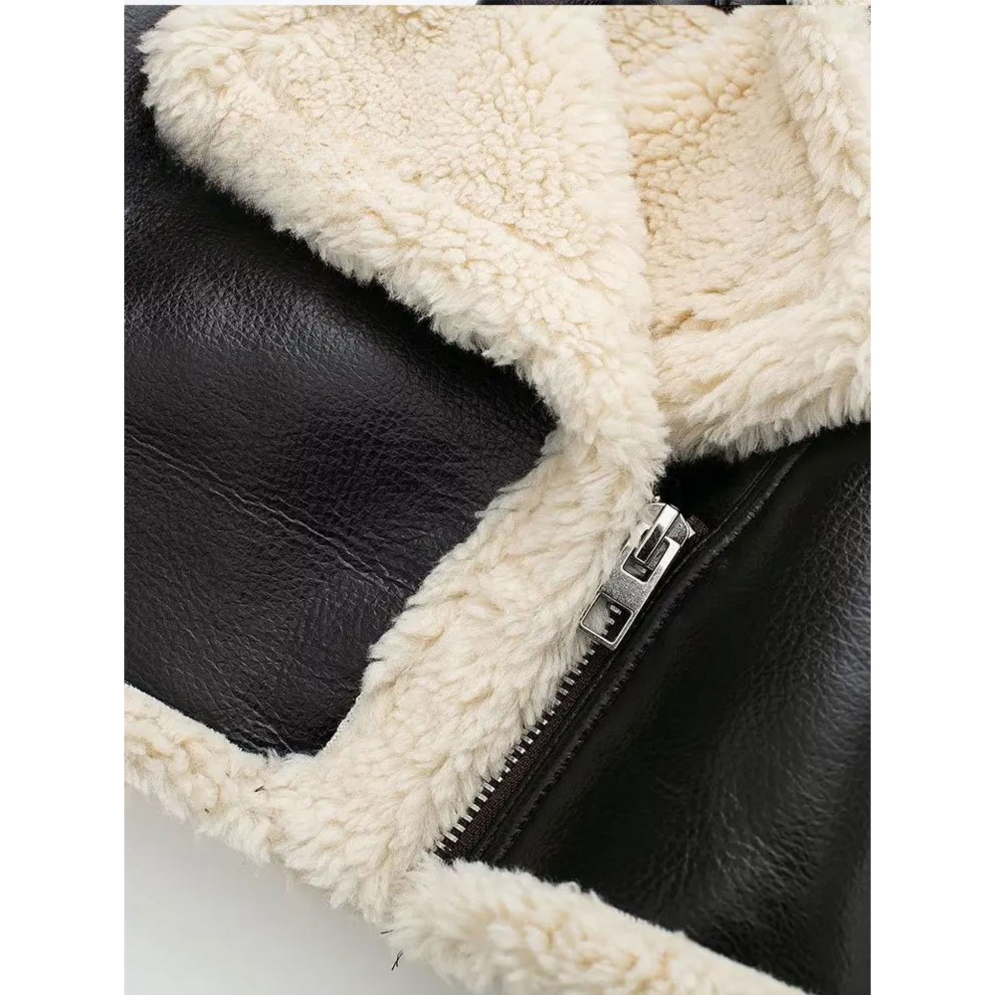 Solid Front Zipper Jackets Vintage Lapel Neck